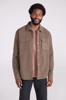 Dresden Twill - koszula flanelowa męska - Brown Mountain Warehouse