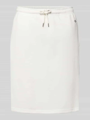 „Dresowa spódnica z wyhaftowanym logo” Gant