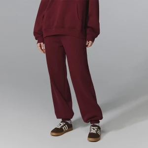 Dresowe joggery mid waist bordowe House