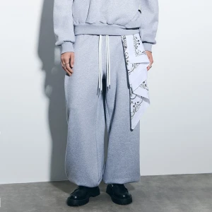 Dresowe joggery super baggy fit House x ADMOR szare