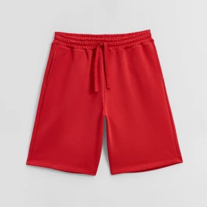 Dresowe szorty typu jorts czerwone House