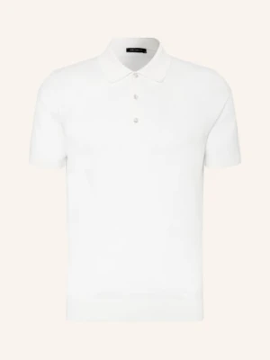 Dressler Dzianinowa Koszulka Polo weiss