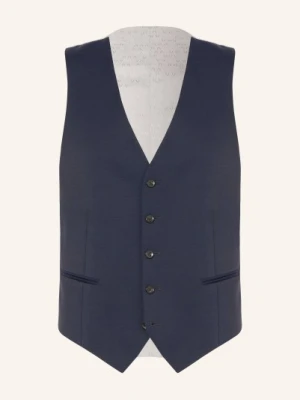 Dressler Kamizelka Garniturowa Slim Fit blau