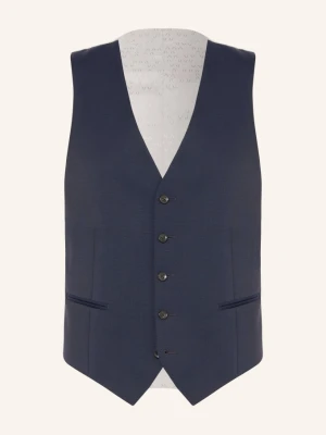 Dressler Kamizelka Garniturowa Slim Fit blau GRANATOWY