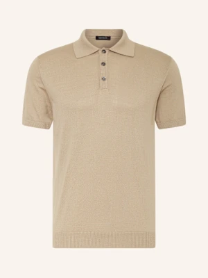 Dressler Koszulka Polo Z Dzianiny beige