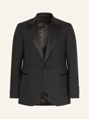 Dressler Marynarka Smokingowa Regular Fit schwarz