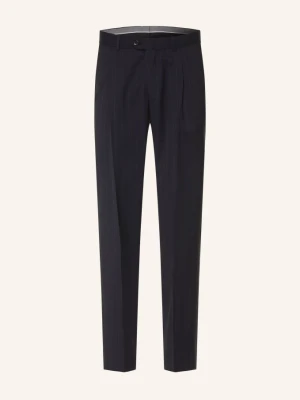 Dressler Spodnie Garniturowe Jaden Slim Fit blau 048 DUNKELBLAU