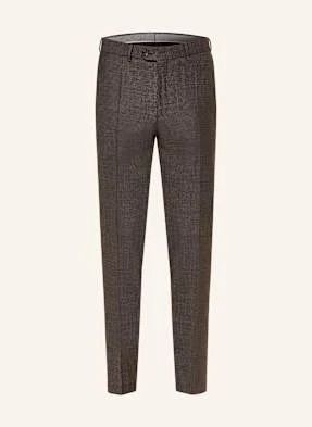 Dressler Spodnie Garniturowe Janis Slim Fit braun
