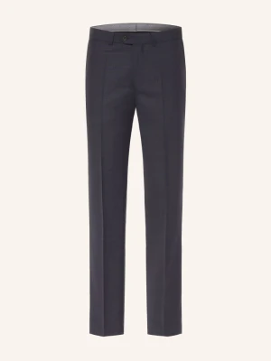 Dressler Spodnie Garniturowe O Kroju Slim Fit blau 048 DUNKELBLAU