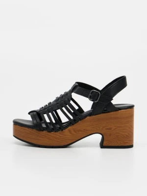 Drewniaki i Chodaki Clarks czarny