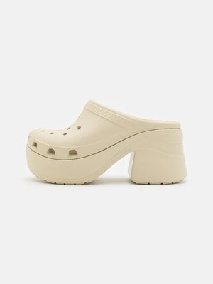 Drewniaki i Chodaki Crocs mleczny