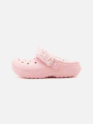 Klapki płaskie Crocs różowy