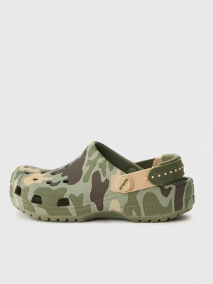 Drewniaki i Chodaki Crocs beżowy