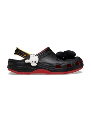 Drewniaki i chodaki Crocs czerwony