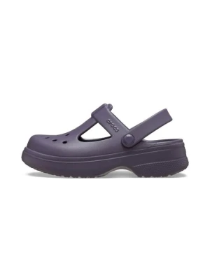 Drewniaki i Chodaki Crocs fioletowy melanż