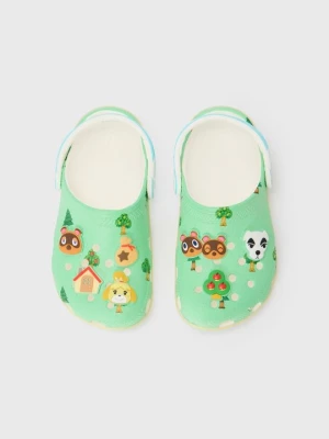Drewniaki i Chodaki Crocs jasnozielony