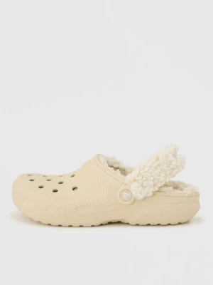 Klapki płaskie Crocs taupe