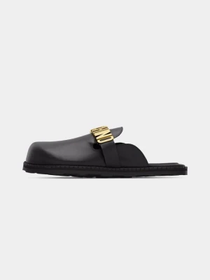 Drewniaki i Chodaki MOSCHINO czarny