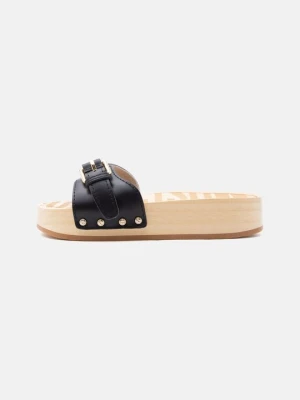 Drewniaki i Chodaki MOSCHINO czarny