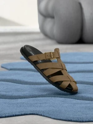 Drewniaki i Chodaki Steve Madden taupe