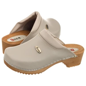 Drewniaki Supercomfort Beżowe F10 (BX1-e) Buxa