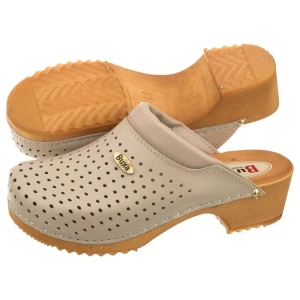 Drewniaki Supercomfort Beżowe F11 (BX2-e) Buxa