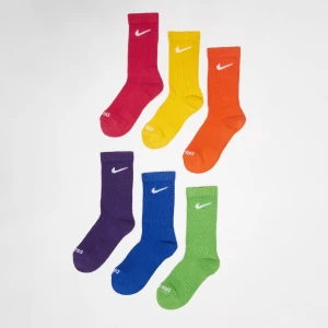 Nike 6 PACK - Dri-Fit Performance Basic Crew uniseks Skarpety wielokolorowy rozmiar Odzież