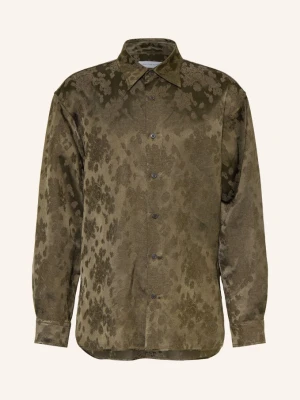 Dries Van Noten Koszula Żakardowa Comfort Fit gruen