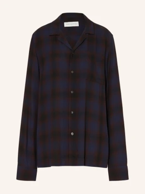 Dries Van Noten Wzorzysta Koszula Carlty Comfort Fit braun brązowy