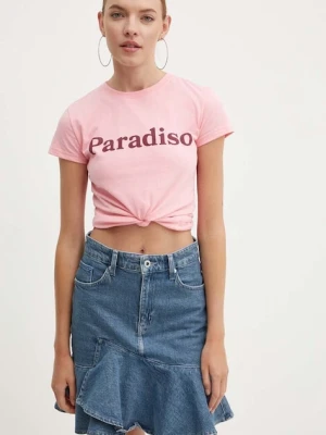 Drivemebikini t-shirt bawełniany Paradiso