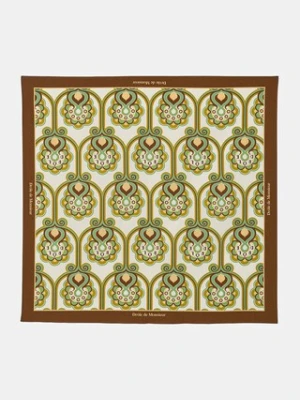 Drôle de Monsieur apaszka bawełniana Foulard Tapisserie Florale