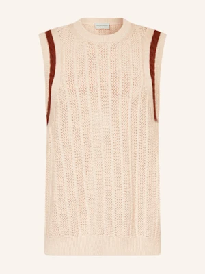 Drôle De Monsieur Bezrękawnik beige DRÔLE DE MONSIEUR