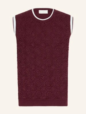 Drôle De Monsieur Bezrękawowa Bluzka rot DRÔLE DE MONSIEUR