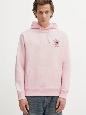 Drôle de Monsieur bluza bawełniana Hoodie Slogan Rose