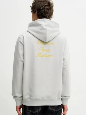 Drôle de Monsieur bluza bawełniana Le Hoodie Slogan Calligraphy