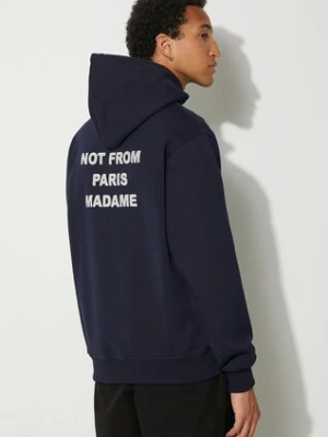 Drôle de Monsieur bluza bawełniana Le Hoodie Slogan