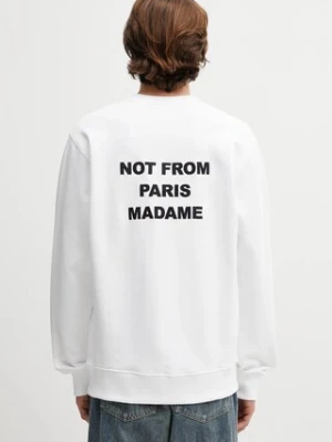Drôle de Monsieur bluza bawełniana Le Sweatshirt Slogan