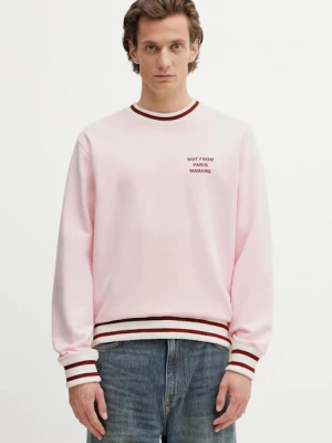 Drôle de Monsieur bluza bawełniana Slogan Sport