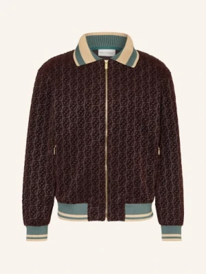 Drôle De Monsieur Bluza Dresowa La Veste Survêtement Monogramme braun DRÔLE DE MONSIEUR