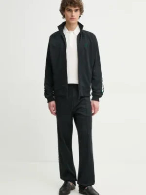 Drôle de Monsieur bluza La Veste Survet' męska kolor czarny z aplikacją PERM-SJ007-PL135-BL