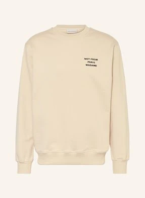 Drôle De Monsieur Bluza Nierozpinana beige DRÔLE DE MONSIEUR