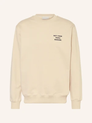 Drôle De Monsieur Bluza Nierozpinana beige DRÔLE DE MONSIEUR