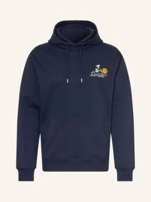 Drôle De Monsieur Bluza Z Kapturem blau DRÔLE DE MONSIEUR