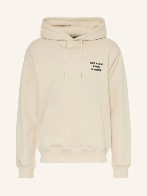 Drôle De Monsieur Bluza Z Kapturem Le Hoodie Slogan beige Drole de Monsieur