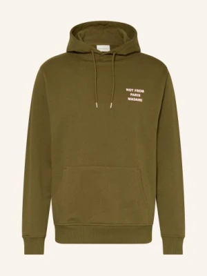 Drôle De Monsieur Bluza Z Kapturem Le Hoodie Slogan gruen DRÔLE DE MONSIEUR