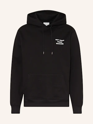 Drôle De Monsieur Bluza Z Kapturem schwarz DRÔLE DE MONSIEUR