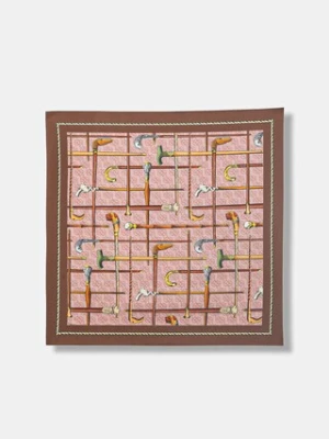 Drôle de Monsieur Cannes apaszka jedwabna damska