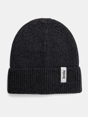 Zdjęcie produktu Drôle de Monsieur czapka wełniana Le Bonnet DrUle kolor szary wełniana E.BN100.WO007.DGR Le Bonnet DrUle