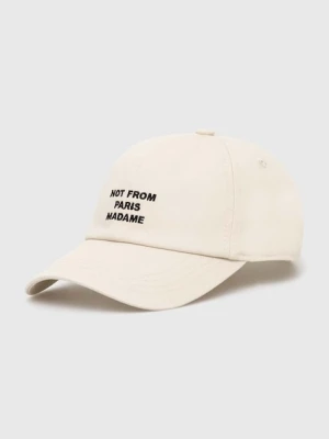 Drôle de Monsieur czapka z daszkiem bawełniana La Casquette Slogan