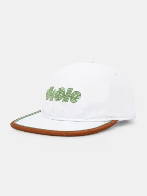Drôle de Monsieur czapka z daszkiem La Casquette Drule Tennis kolor biały gładka G-CP173-CO138-WT